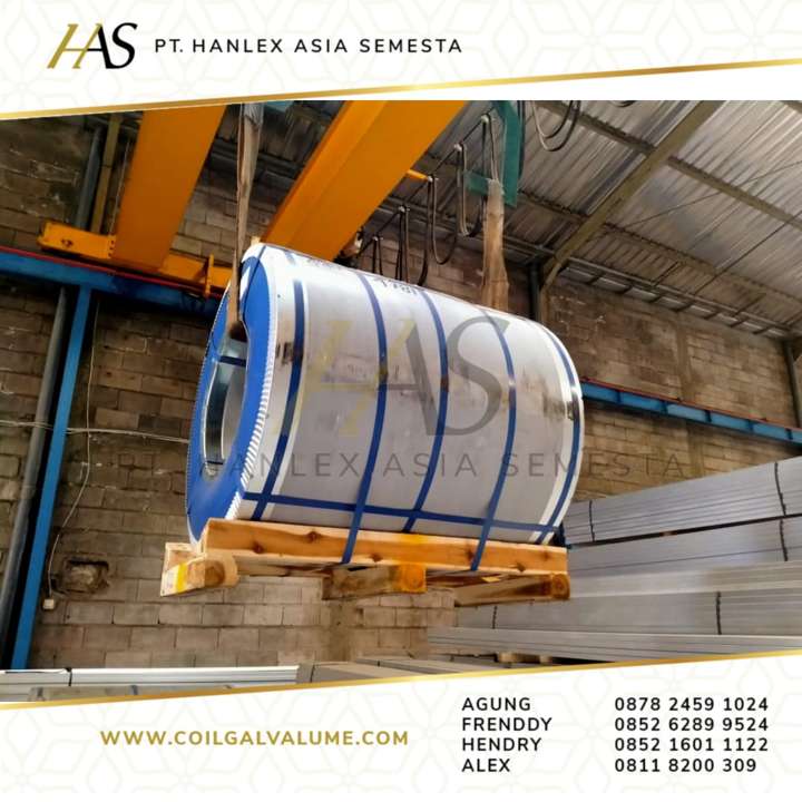 Jual Plat Coil Galvanis Kota Kendari Propinsi Sulawesi Tenggara