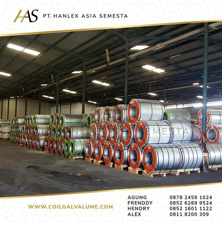 Jual Plat Coil Galvanis Kota Samarinda Kalimantan Timur